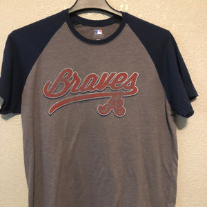 MLB Atlanta Braves Baseball Tee Mens LG